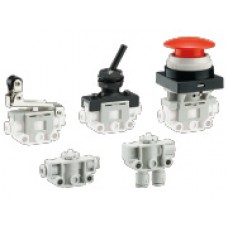 2/3-Port Mechanical Valve with One-touch Fitting VM100F